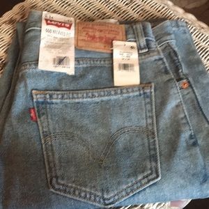 🚨B2G1 New LEVI’S Denim Lite Blue 34/34 Jeans
